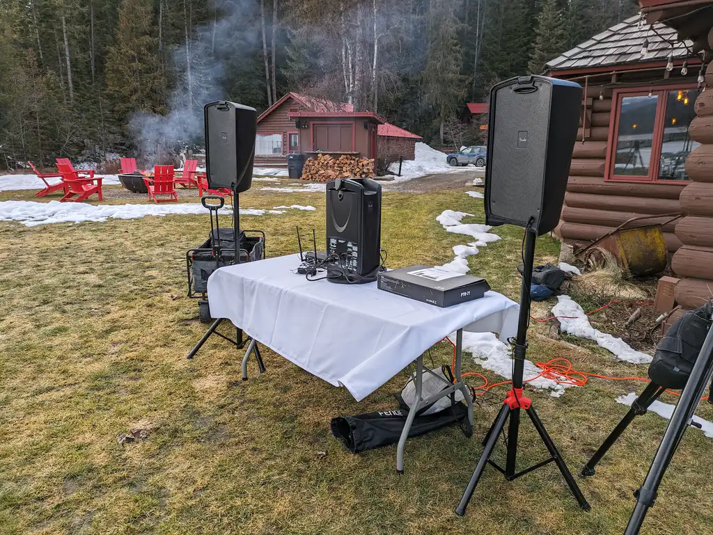 Wedding Pro rental system on site